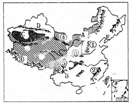 初中地理地势和地形试题列表-初中地理中国的自然环境-中国地理
