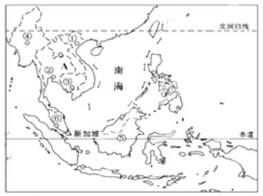 (1)东南亚的范围包括a